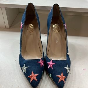 Anthropologie Star high heel